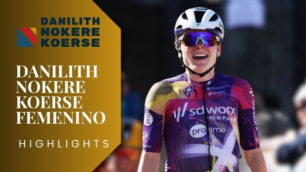 Danilith Nokere Koerse 2026 Femenina Highlights – Lotte Kopecky