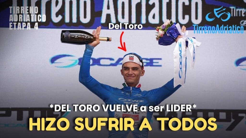 El ATAQUE de ISAAC DEL TORO para Conseguir el LIDERATO