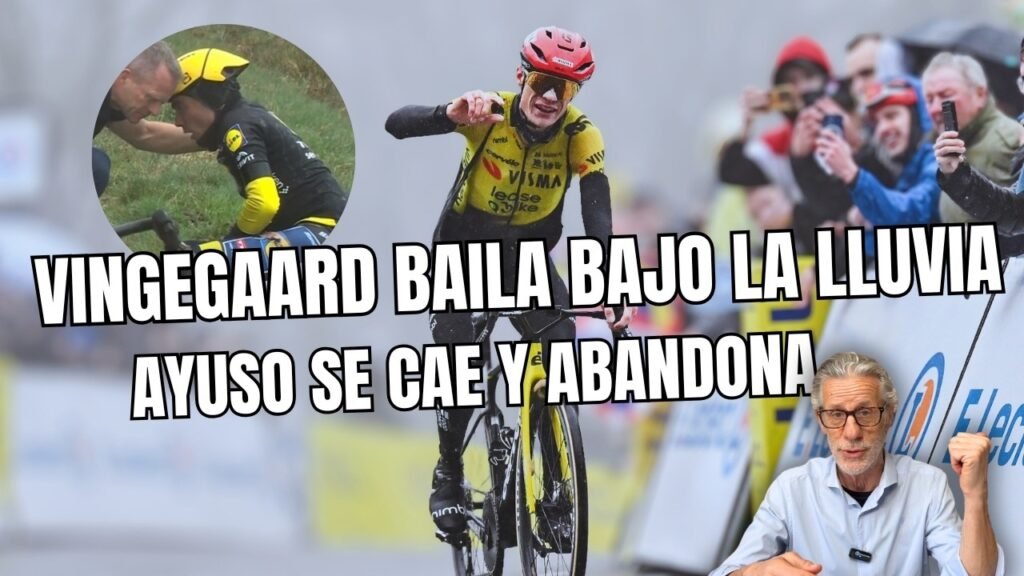 GOLPE de VINGEGAARD en PARIS NIZA AYUSO ABANDONA tras una