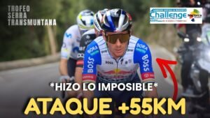 La VICTORIA de EVENEPOEL IMPOSIBLE ATACO A 55KM de META