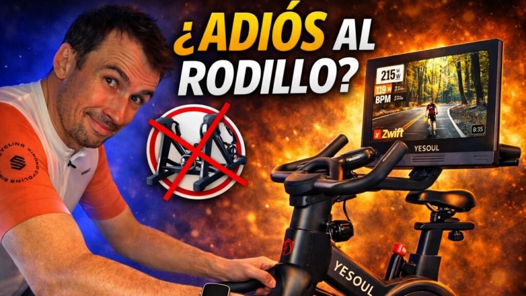 La bici indoor que quiere sustituir al rodillo YESOUL