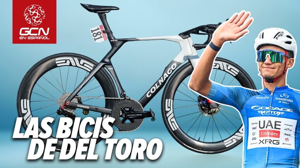 Las Colnago de carretera y contrarreloj de Isaac del Toro al detalle 6 Las Colnago de carretera y contrarreloj de Isaac del Toro