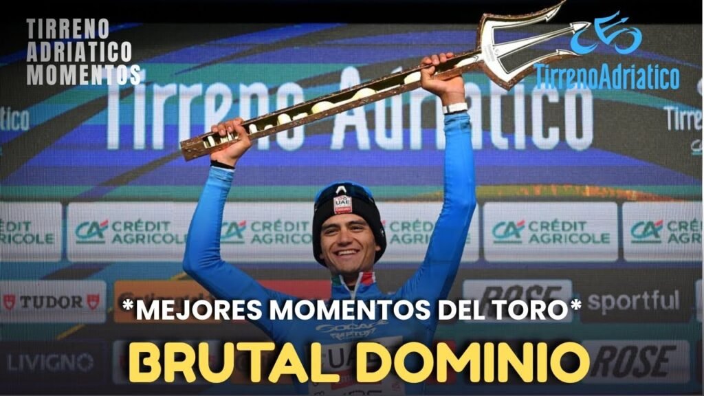 MEJORES MOMENTOS de Isaac de Toro para Conseguir la Tirreno Adriático 2026 2 MEJORES MOMENTOS de Isaac de Toro para Conseguir la Tirreno