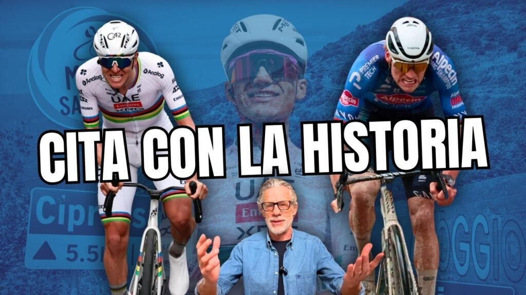 MILAN SAN REMO la OBSESION de POGACAR frente al DOMINIO de