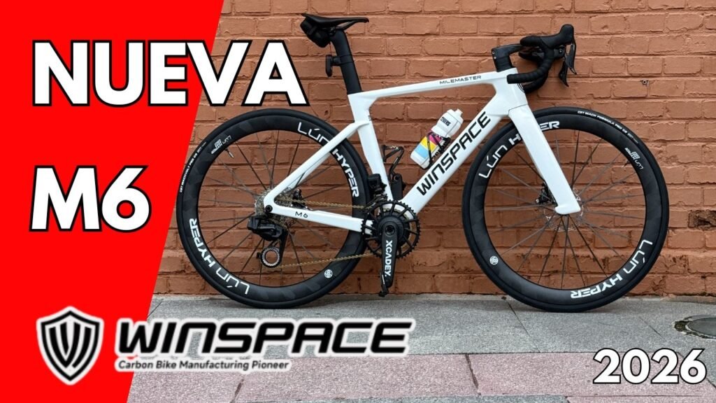 Nueva WINSPACE M6 montaje exclusivo 73kgr MozosBike