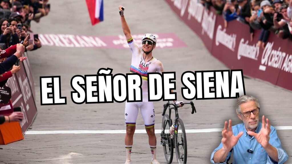 POGACAR convierte STRADE BIANCHE en TERRITORIO PROPIO 1 POGACAR convierte STRADE BIANCHE en TERRITORIO PROPIO