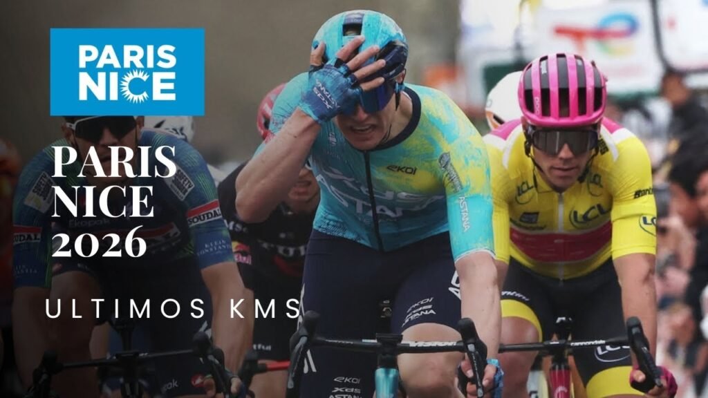 Paris Nice 2026 Etapa 2 Ultimos kilometros y Final Accidentado