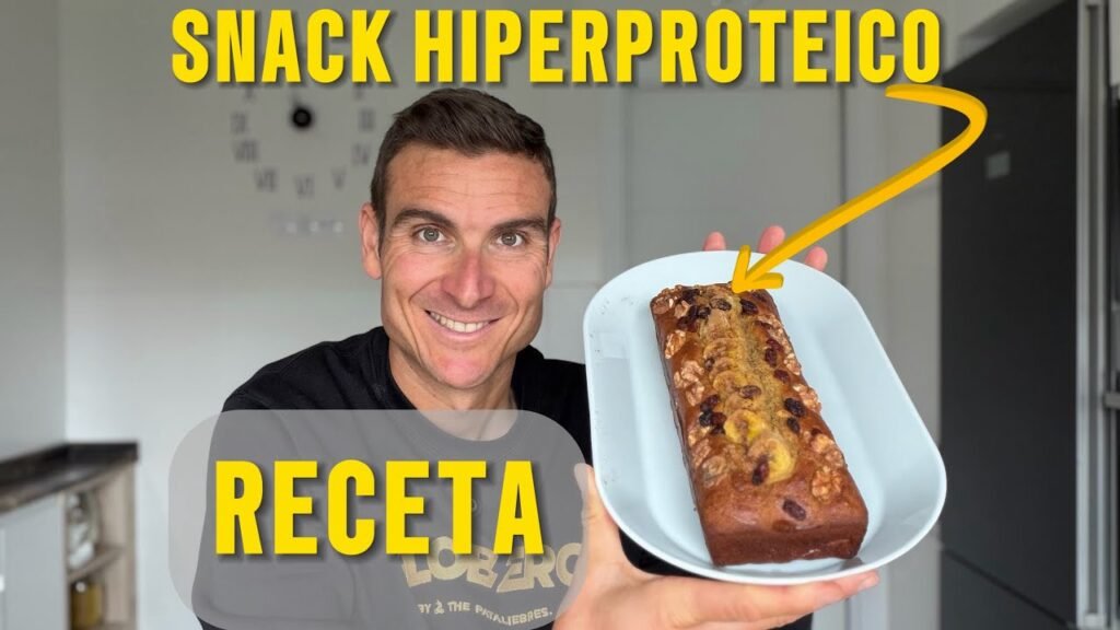 RECETA Pan de platano hiperproteico EL SNACK PERFECTO Jesus