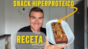 RECETA Pan de platano hiperproteico EL SNACK PERFECTO Jesus
