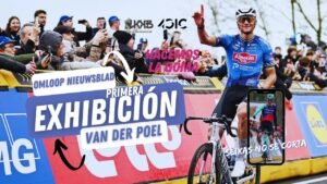 Rewrite the following title by removing VAN DER POEL