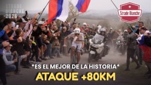 Strade Bianche 2026 El ATAQUE BRUTAL de Pogacar que