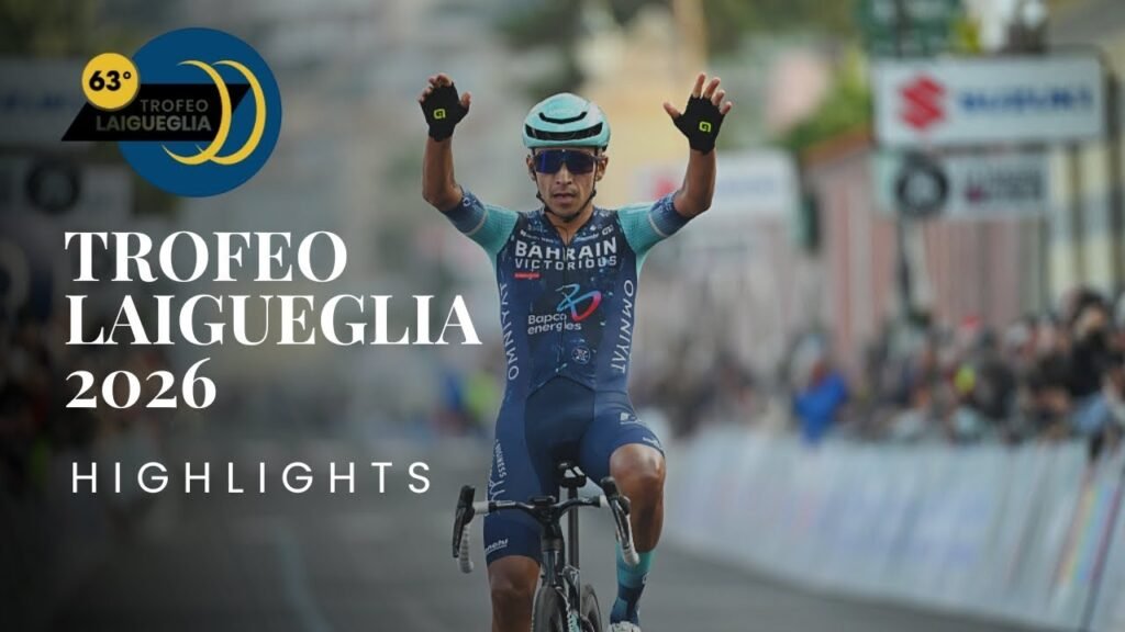 Trofeo Laigueglia 2026 Highlights – Santiago Buitrago gana en
