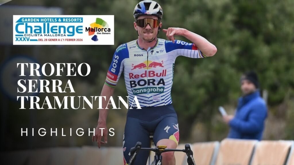Trofeo Serra Tramuntana 2026 Highlights – Evenepoel impone su