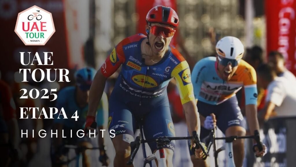 UAE Tour 2026 Etapa 4 Highlights – Jonathan Milan