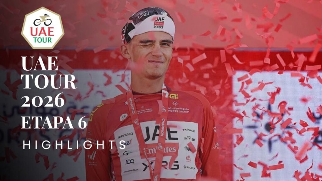 UAE Tour 2026 Etapa 6 – Del Toro revienta la