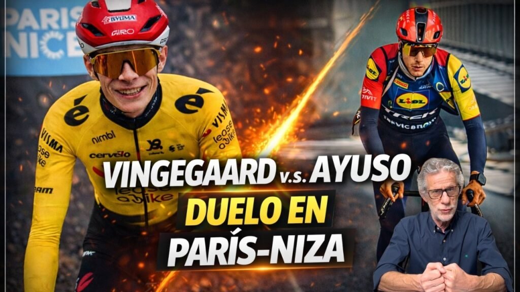 VINGEGAARD REAPARECE frente a AYUSO en PARIS NIZA
