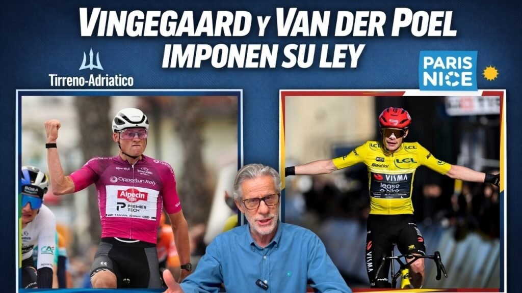VINGEGAARD y VAN DER POEL siguen ON FIRE DEL