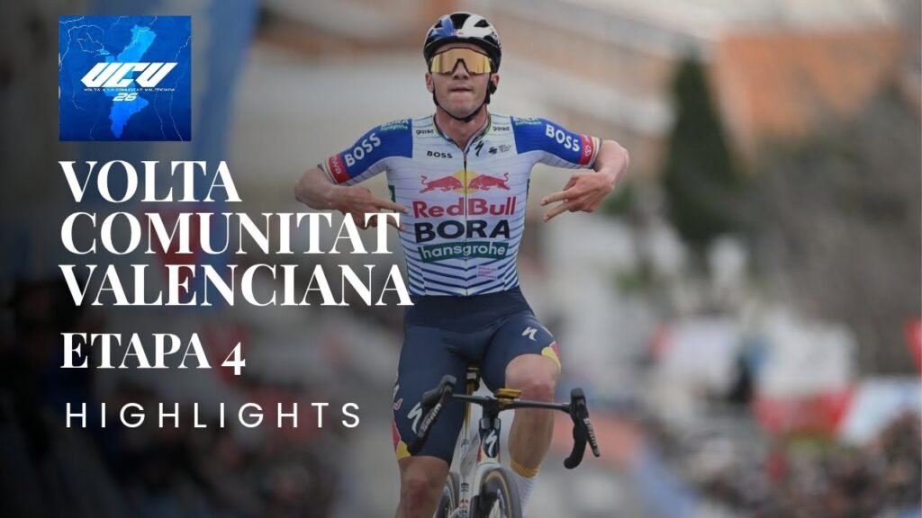 Volta a la Comunitat Valenciana 2026 Etapa 4 Highlights