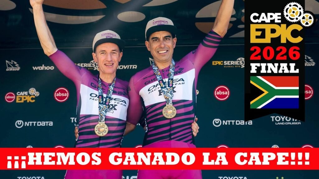 ¡¡¡Hemos ganado la Cape Grand Finale Cape Epic