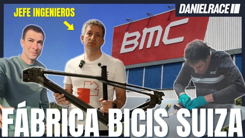 ASÍ SE FABRICAN BICIS DE CARBONO EN SUIZA | BMC FACTORY TOUR | DANIEL RACE 1 ASI SE FABRICAN BICIS DE CARBONO EN SUIZA BMC