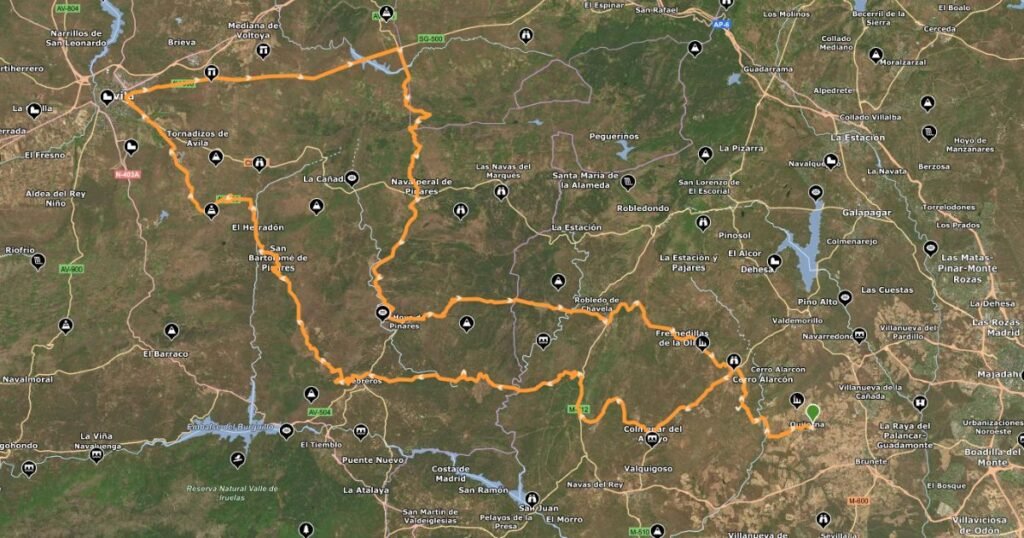 Brevet 200km Pinares Sierra Oeste Randonneurs Madrid Bicycles4ever