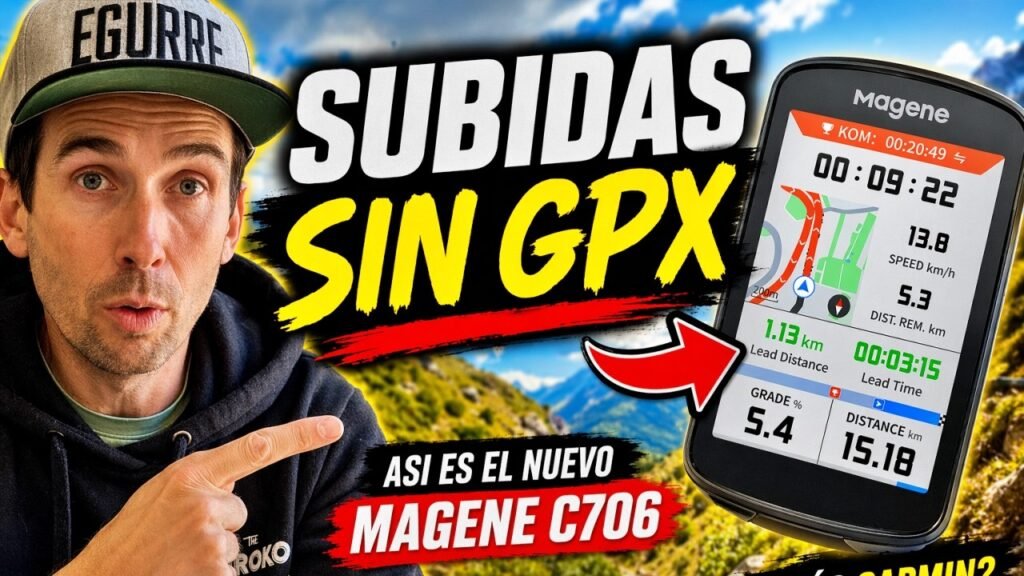 Magene C706: ClimbPro SIN GPX ¿El GPS definitivo? | Andoni Arriaga 3 Magene C706 ClimbPro SIN GPX ¿El GPS definitivo Andoni