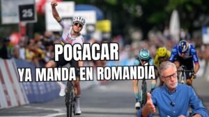 POGACAR firma el PRIMER AVISO en el TOUR de ROMANDIA