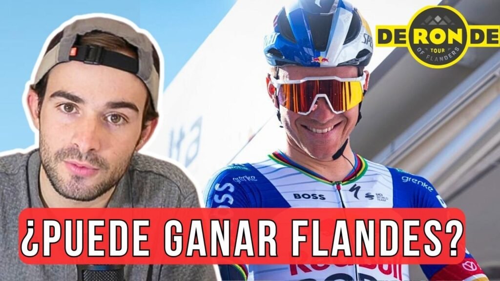 REMCO CORRERA el TOUR DE FLANDES 2026 VAN AERT