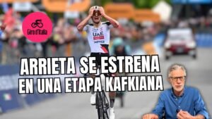 ARRIETA se lleva una LOCURA de ETAPA en el GIRO