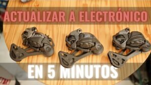 Actualiza tu MTB a cambio ELECTRONICO en 5 ´
