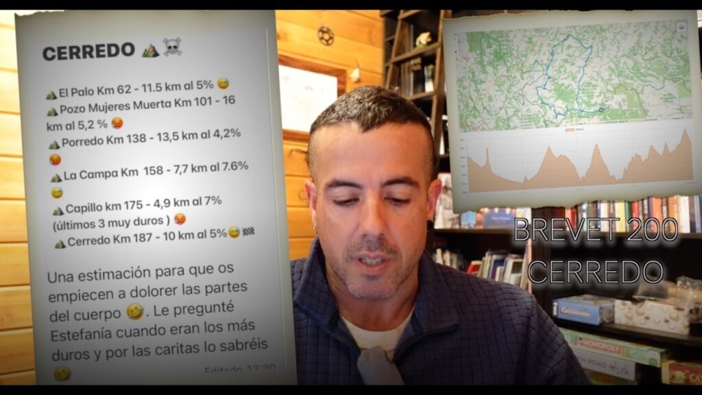 BREVET 200 CERREDO ANALISIS DEL RECORRIDO El Viejo