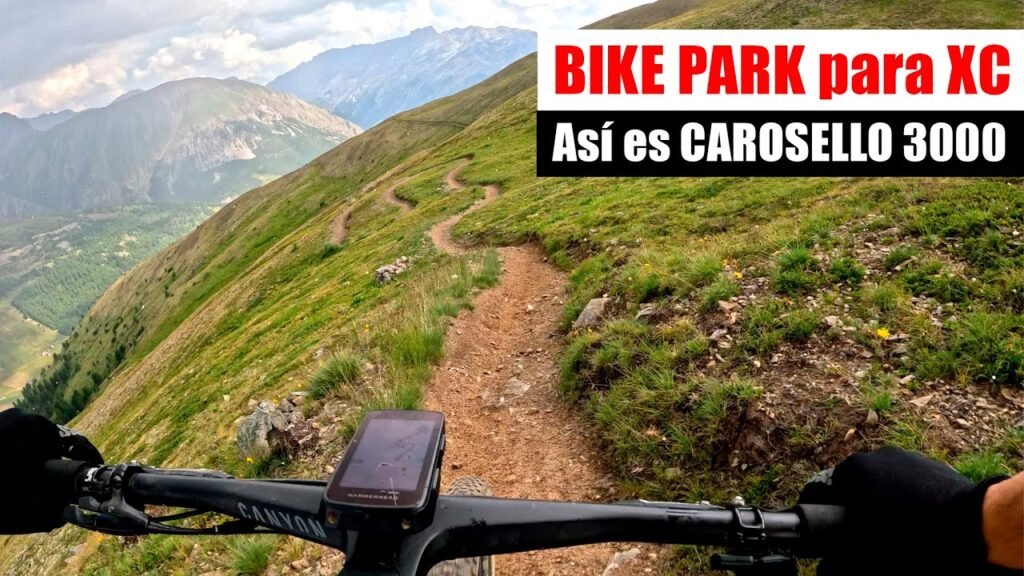 Carosello 3000 asi es un increible bikepark para XC