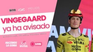 GIRO DE ITALIA Magnier Silva y Vingegaard nombres propios