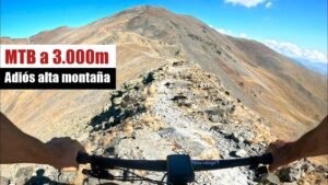 MTB a casi 3000 metros adios a la temporada de