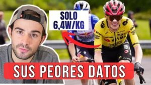 VINGEGAARD MARCA sus PEORES DATOS de los ULTIMOS ANOS en