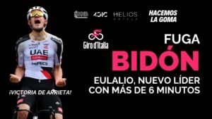 ¡FUGA BIDON Gana ARRIETA y EULALIO rosa con 622 sobre