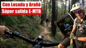 ¿Gordos y gandules Super dia de e MTB con Losada y