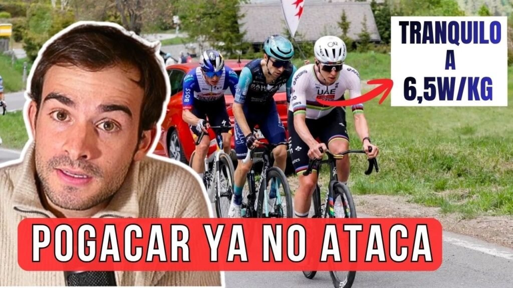 ¿POR QUE POGACAR NO ATACA en el TOUR DE ROMANDIA