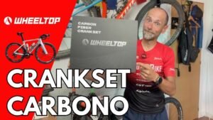 NUEVO juego de bielas WHEELTOP fabricacion de carbono y fiabilidad