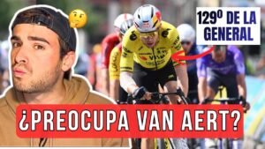 ¿QUE le PASA a WOUT VAN AERT en el DAUPHINE