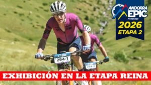 Exhibicion en la etapa reina Etapa 2 – Andorra
