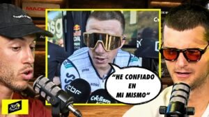 Remco finge quedarse en subida para intentar ganar la etapa