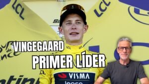 VINGEGAARD viste el PRIMER AMARILLO del TOUR gracias al TRIUNFO