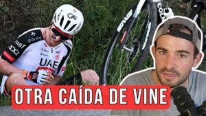 24 CAIDAS en 5 ANOS JAY VINE el CICLISTA MAS