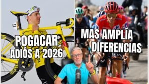 MAS vuelve a AUMENTAR la DIFERENCIA con ROGLIC y POGACAR
