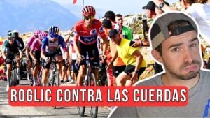 NUEVO GOLPE de ENRIC MAS a un ROGLIC TAMBALEANTE