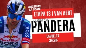 VAN AERT ya tiene su victoria LA PANDERA espera